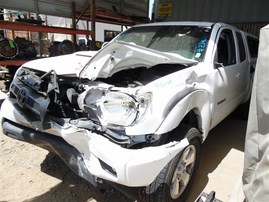 2015 Toyota Tacoma SR5 White Extended Cab 4.0L AT 2WD #Z24681